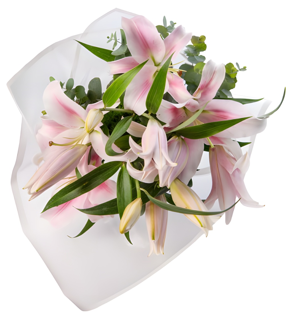 White Lily Flower Bouquet White Lily Flower Bouquet